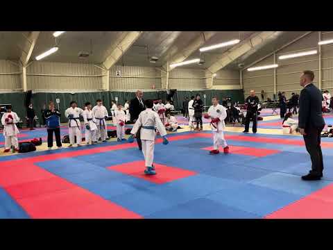 12-13 male advanced kumite 1 Steveston 2024#competition #空手道 #karate #kumite #sparring