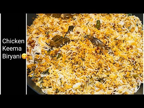 చికెన్ ఖీమా బిర్యానీ| Chicken Kheema Biryani in Telugu | Chicken Dhum Biryani Telugu|Chicken Biryani