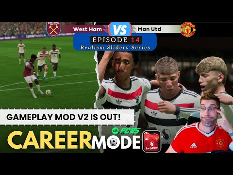 [TTB]#EAFC25 CAREER MODE EP14 - NEW GAMEPLAY MOD V2 TEST! - UNITED THIRD KIT ADDED, & LOTS OF GOALS!