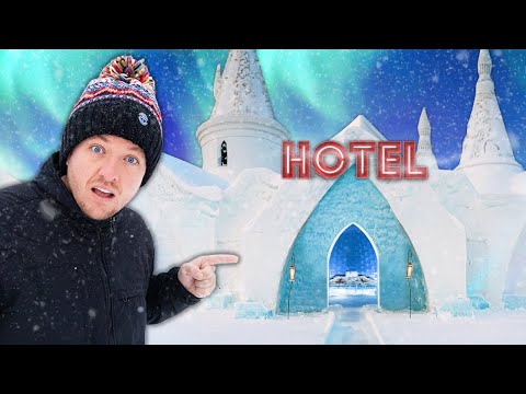 Overnight in the World's First Ice Hotel (Arctic Circle)