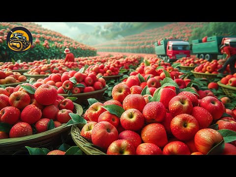 How To Get Enough Apple For Apple Cinder Production - Agriculture with Grand Machine