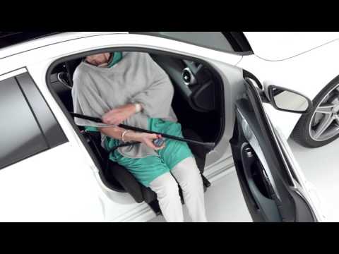 Car seat that helps getting into the car