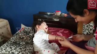 Radhika Pandit Doing Nail Cutting Session To Her Daughter | Ayra Yash Cute Moments | 2020