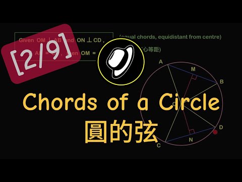 圓的弦 | Chords of a Circle