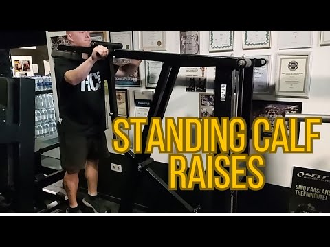 Standing Calf Raises /Gladiator Training Program