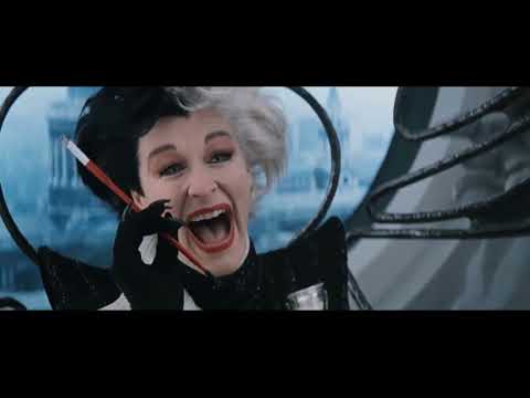 Cruella de Vil being iconic for 3 minutes straight