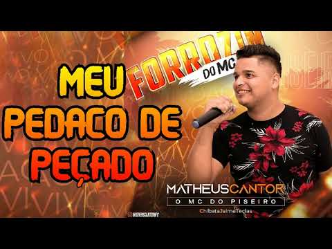 MEU PEDAÇO DE PECADO | MATHEUS CANTOR - O MC DO PISEIRO | CD FORROZIN DO MC | PISADINHA JUNHO 2021