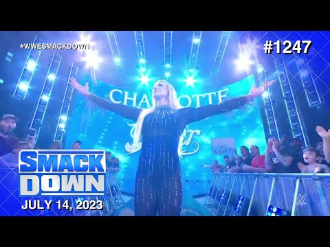 Charlotte Flair entrance: WWE SmackDown, July 14, 2023