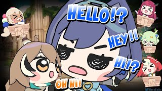 Kronii saying "HELLO" aggressively toward Mumei because it's not fair..! |【HoloPromise Quiz】