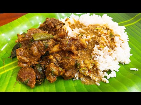 கொங்குநாட்டு கறி குழம்பு & வறுவல்| Kongu Style Mutton Kulambu & Fry Recipe | Mutton Recipes in Tamil