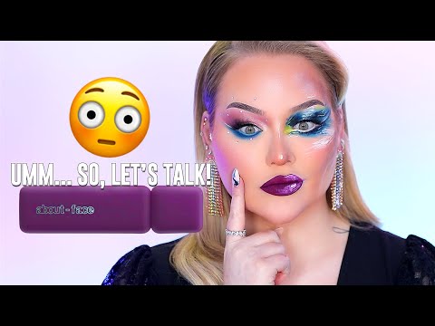 Halsey Collab Canceled?... ABOUT-FACE Review! | NikkieTutorials