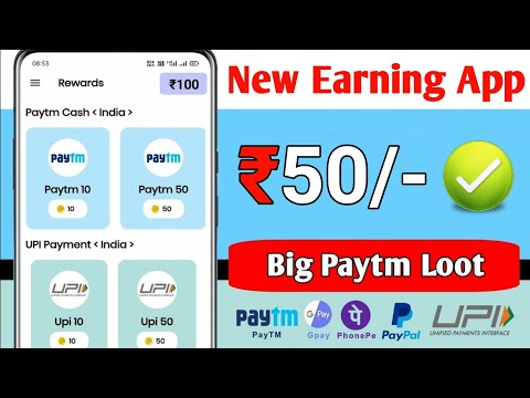 Minimum Redeem ₹1 Instant Free Paytm Cash || New Earning App 2022 || Best Paytm Cash Earning App