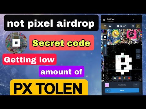 Notpixel Secret Word Update | PX Points Decreased ON Paint|| Not pixel airdrop update