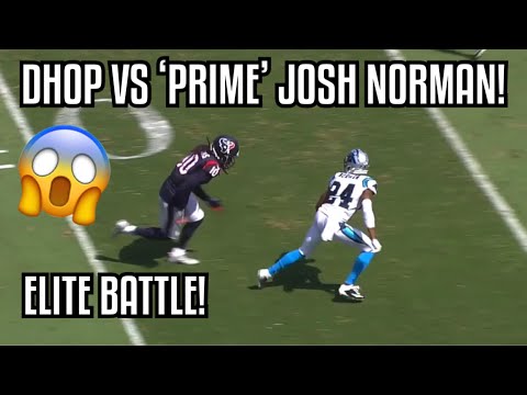 DeAndre Hopkins Vs Josh Norman (2015) WR Vs CB | ‘PRIME’ DHop Vs ‘PRIME’ Josh Norman 🔥👀