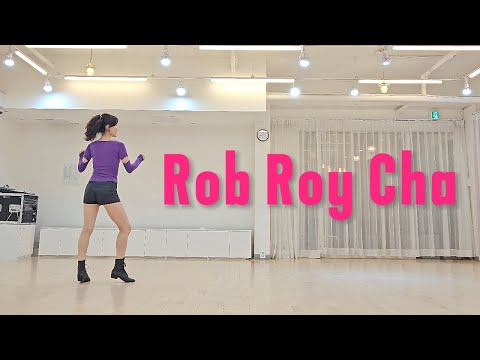 Rob Roy Cha Line Dance Tutorial l Intermediate l 롭 로이 차 라인댄스 설명영상 l Linedancequeen l Junghye Yoon