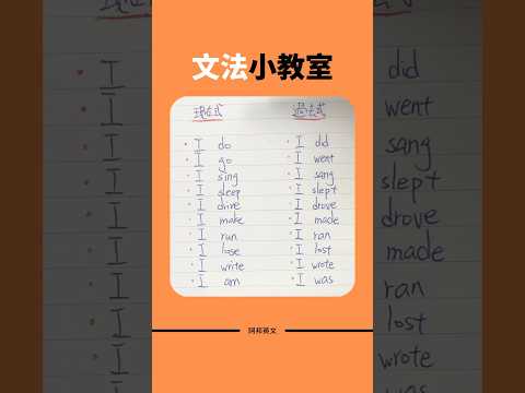 文法小教室 #英文學習 #英語學習 #英文文法 #學英文 #英文老師