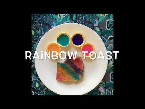 Rainbow Toast