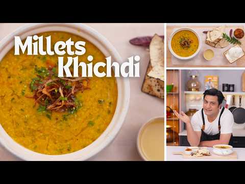 खिचड़ी कुकर में कैसे बनाये | Pressure Cooker Dal Khichdi | Millet Masala Khichdi | Kunal Kapur Recipe