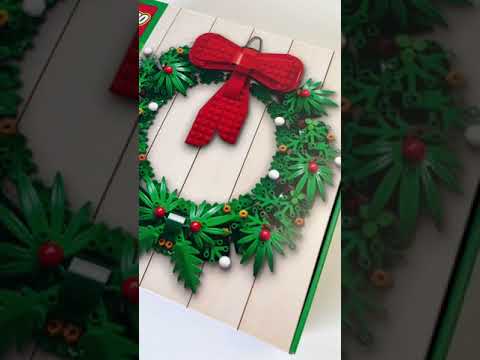 LEGO Christmas Wreath #shorts