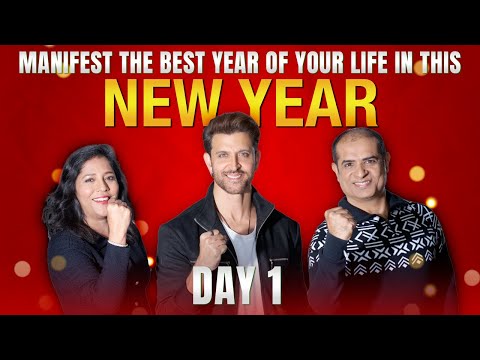 Day 1 🤩 Manifest The Best Year Of Your Life In This New Year || Mitesh Khatri