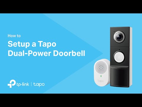 How to Setup a Tapo Dual Power Doorbell