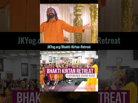 Experience The Divine Bliss at Upcoming Bhakti Kirtan Retreat l Swami Mukundananda #shorts