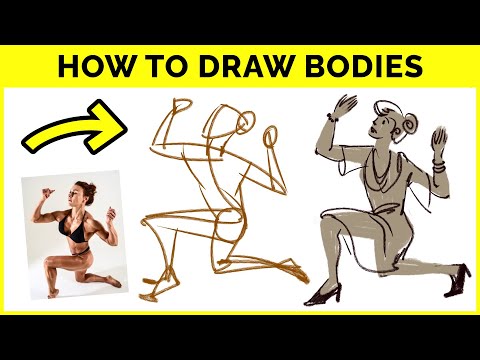 🔴 How to Draw Bodies like a PRO | Analysis & GSL Method (Step by Step)