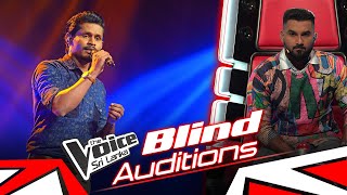 Amila Edirisinghe | Sumudu Walawaka (සුමුදු වළාවක) | Blind Auditions | The Voice Sri Lanka