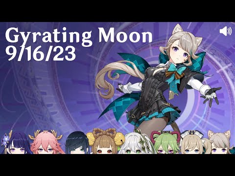 Genshin Impact - 36 star Spiral Abyss - Gyrating Moon 9/16/23 (feat. C6 Lynette)