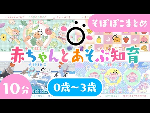 【赤ちゃんが喜ぶかくれんぼ】そぽぽこ🌲ö│赤ちゃんが泣き止む🌈笑う☀️喜ぶ動画♪│乳児・幼児向け知育番組│0歳/1歳/2歳/3歳の知育アニメ