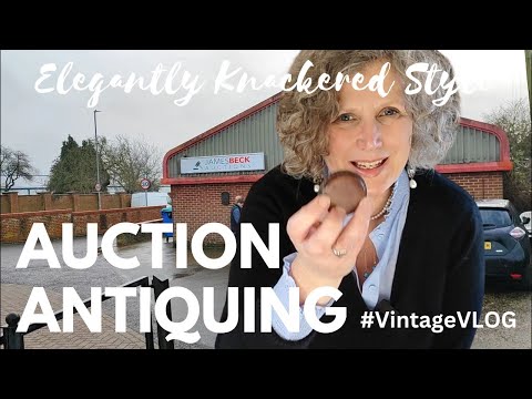 Antiquing for Bathroom Furniture.  But what will we find?  VLOG