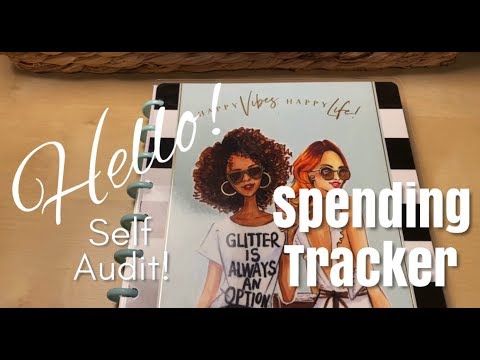 SPENDING TRACKER - Monthly Audit Sheet | Budgeting and Self Auditing