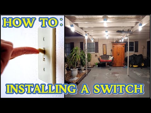 HOW TO WIRE AND INSTALL A SWITCH | Complete Walk-through