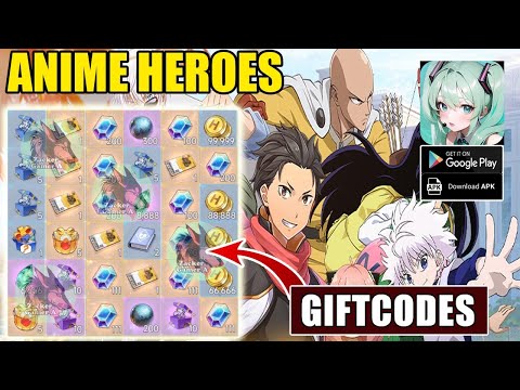 Anime Heroes & All 12 Giftcodes - How To Redeem Code | Anime Heroes 12 Codes