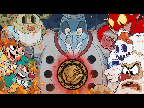 The Highest Hat CHALLENGE!!! (Entire Cuphead DLC without killing ANY minions)