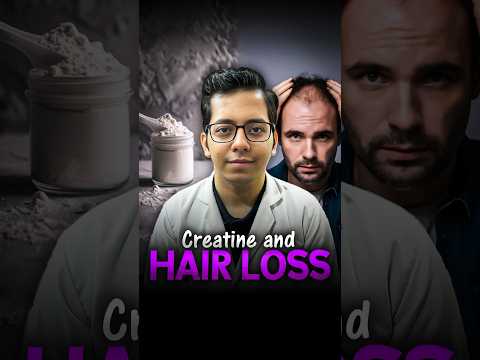 Creatine and Hair Loss | Most Asked Question About Creatine | Dt.Bhawesh | #diettubeindia #shorts