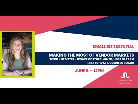 Small Business Essential:  Making the Most of Vendor Markets