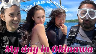 "I'm scared of the ocean" — I invited Takayuki Yamada-san to go diving for the first time💕