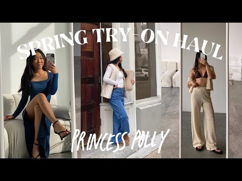 🌸 SPRING 🌸 PRINCESS POLLY HAUL + DISCOUNT CODE (petite/short girl friendly)