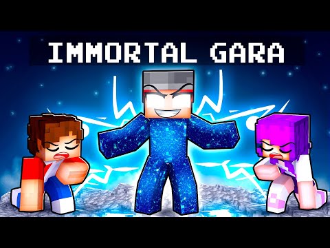 Gara Got 1000% IMMORTAL in Minecraft!