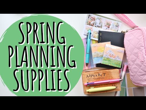 Spring Planning Supplies Haul 🌷Amazon Spring Sale & Washi Tape Shop