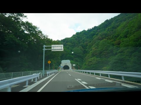 Drive From Ikeda Town, Fukui to Gifu via Kanmuri yama Tunnel [4KHDR] ドライブ 国道417号 冠山峠道路 冠山トンネル