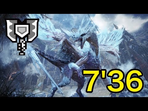 【MHWI】MHWイベント：されど凍らぬ命 イヴェルカーナ チャージアックス ソロ 7'36"50/Farewell to the Frozen Velkhana Charge Blade Solo