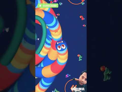 worms zone magic gameplay 2 video worms zone pro slither snake top#01 #shortsfeed#shorts#wormszone