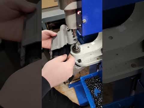 pressing eyelets in owb holsters