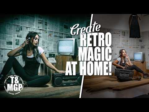 Create Retro Portraits at Home with Ease! | Take and Make Great Photography with Gavin Hoey