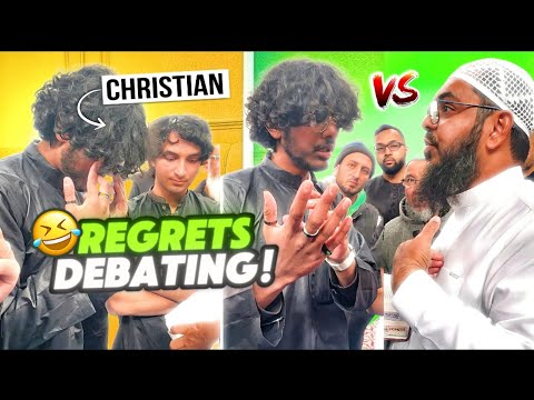 "I'M NOT PREPARED!" ✝️😂🔥CHRISTIAN Tries to CORNER Shaykh Uthman but Then This HAPPENED!!