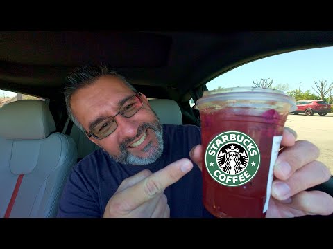 NEW Starbucks Spicy Dragon Fruit Lemonade Refresher Review #starbucks