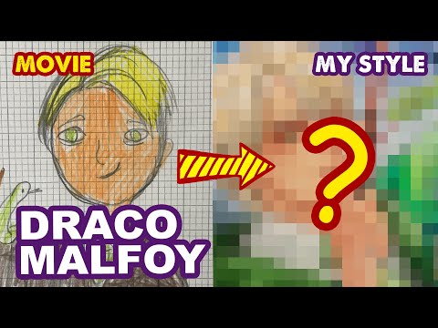 How To Draw Draco Malfoy from Harry Potter | Semi realistic | Huta Chan