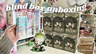 blind box unboxing 📦: 8 sonny angel + pop mart skullpanda figures